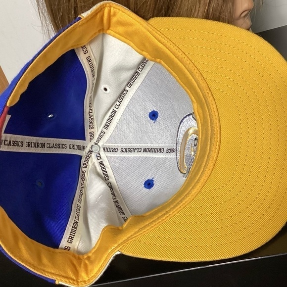 LA Rams NFL Reebok Gridiron Classics Wool Sz 7 1/2 Fitted Baseball Cap Hat EUC! - Picture 7 of 9